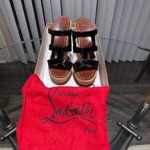 Christian Louboutin Wedges Size 7.5